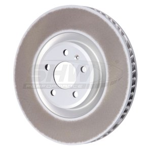 Porsche Macan S Brake Rotor (1) - Front - SHW Performance - Smooth Monobloc - `15-`18